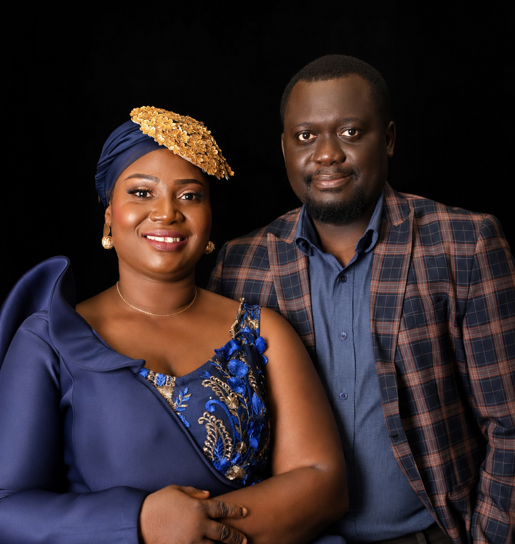 Pastor Ernest and Lady Rosemary Asiedu Alao-Caesar, founding pastors of EverTrue Church Accra Ghana